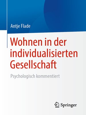 cover image of Wohnen in der individualisierten Gesellschaft